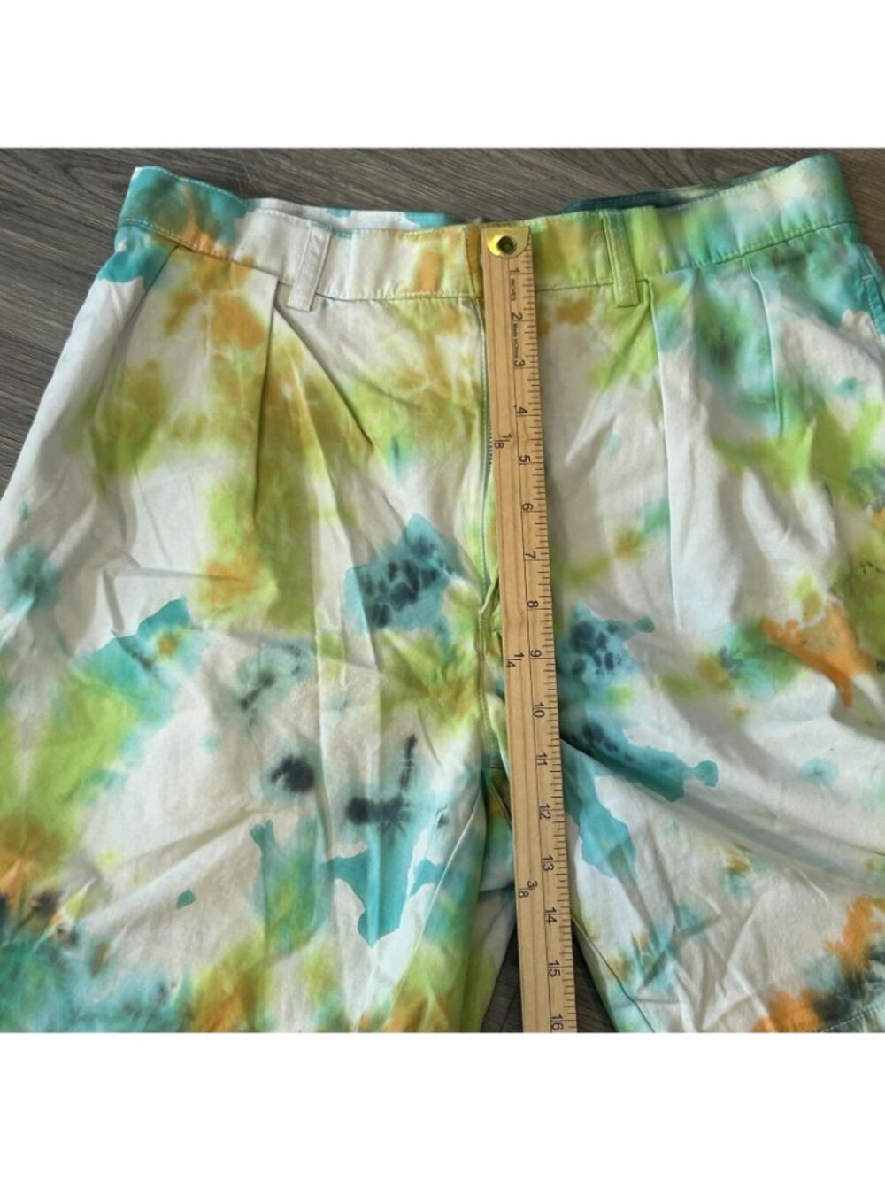 Polo Ralph Lauren Tyler Shorts Mens 32 Fits 30 Multicolor Tie Dye Chino Pony 8.5 - Picture 11 of 14